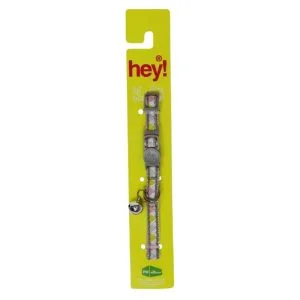 <strong>Hey!</strong> Collar Elegante para Gatos, color Gris