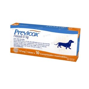 <strong>Previcox</strong> (firocoxib) 57 mg, Antiinflamatorio  para Perros, 10 comprimidos masticables
