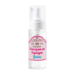 <strong>Cool Pet</strong> Shampoo Sin Enjuague para Gatos, Aroma Coco Lima Verbena, envase de 150 ml