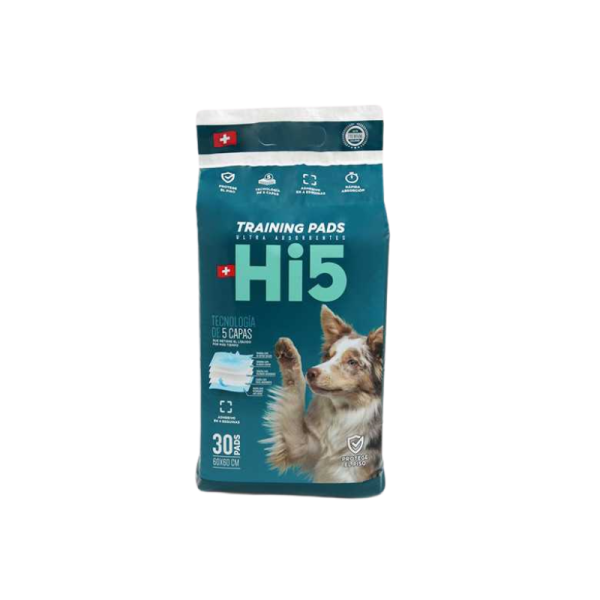 <strong>Hi5</strong> Sabanillas de Entrenamiento, Training Pads, 60 x 60 cm, 30 unidades