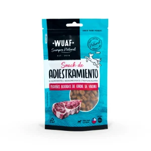<strong>Wuaf</strong> Training, Snack de Entrenamiento para Perros, Carne de Vacuno, bolsa de 60 gr
