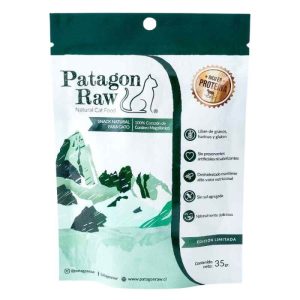 <strong>Patagon Raw</strong> Charqui Corazón de cordero Magallánico, Snack para Gatos, bolsa de 35 gr