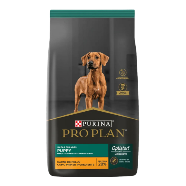 <strong>Purina Pro Plan</strong> Puppy Alimento Seco para Perros, Cachorro, Raza Grande, bolsa de 15 kg