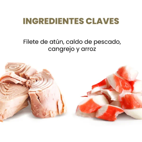 <strong>Applaws</strong> Cat Tin, Alimento Húmedo para Gatos, Filete de Atún con Cangrejo, lata de 70 gr - Imagen 3