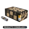 Barf Alimento Húmedo Natural Completo para Gatos, Pollo, Caja 4 kg, 20 unidades de 200 gr, en sachet