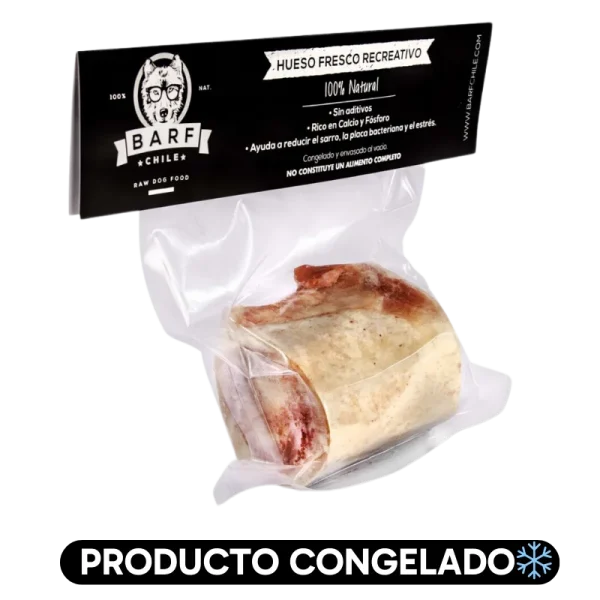 <strong>Barf</strong> Hueso Recreativo Vacuno, Snack para Perros, 1 un, talla S