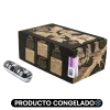 Barf Alimento Húmedo Natural Completo para Perros, Vacuno, Caja 4 kg, 20 unidades de 200 gr, en sachet