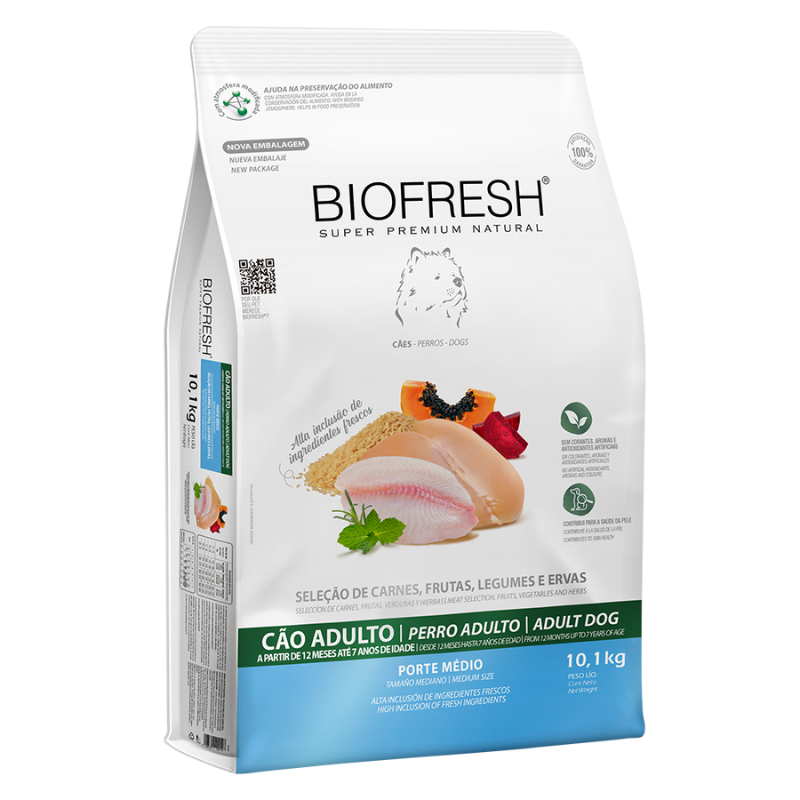 <strong>Biofresh</strong> Alimento Seco para Perros, Adulto, Raza Mediana, bolsa de 10.1 kg - Imagen 2