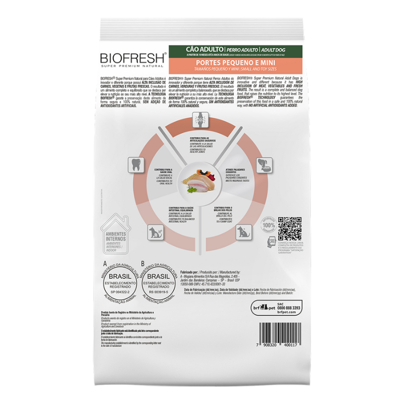 <strong>Biofresh</strong> Alimento Seco para Perros, Adulto, Raza Pequeña, bolsa de 10.1 kg - Imagen 3
