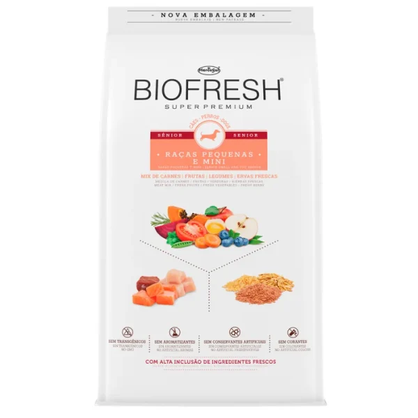 <strong>Biofresh</strong> Alimento Seco para Perros, Senior, Raza Pequeña, bolsa de 3-10.1 kg