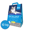 Brit Fresh for Cats Excellent, Arena Sanitaria Aglutinante para Gatos, Bentonita, 10 kg