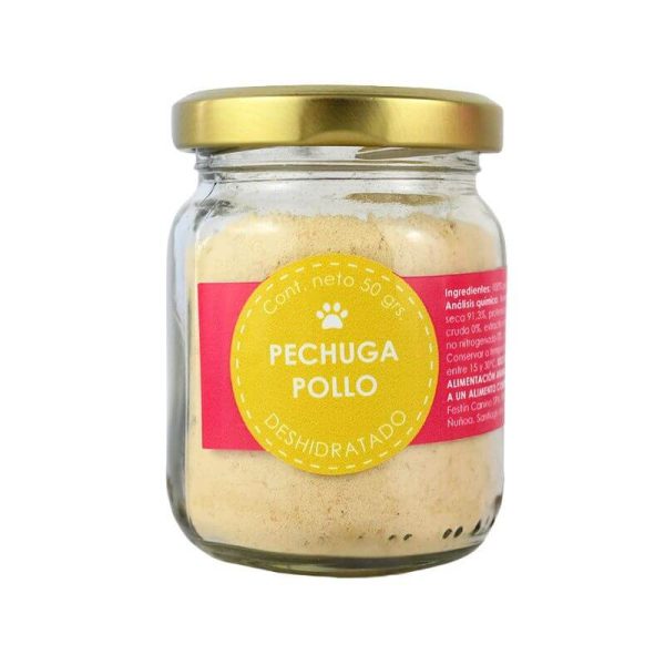 <strong>Festín Canino</strong> Sazonador en Polvo para Perros, Pechuga de Pollo, pote de 50 gr