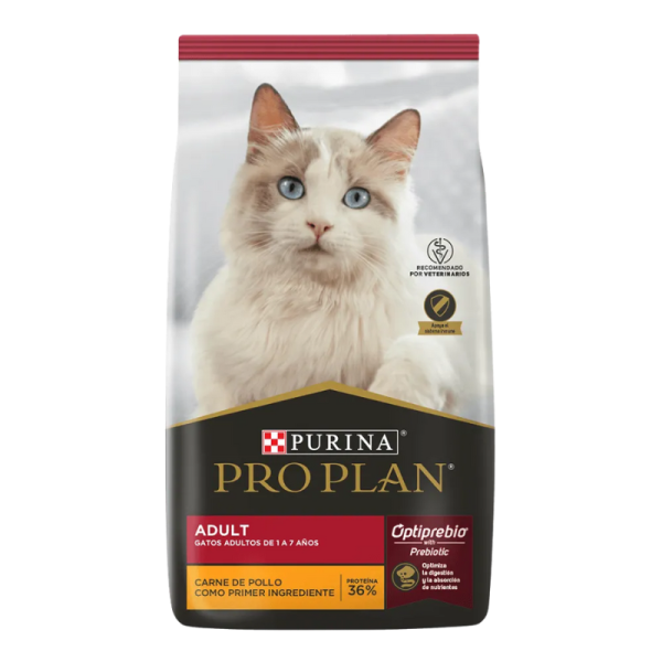 <strong>Purina Pro Plan</strong> Adult Cat, Alimento Seco para Gatos Adultos, bolsa de 1-7.5 kg