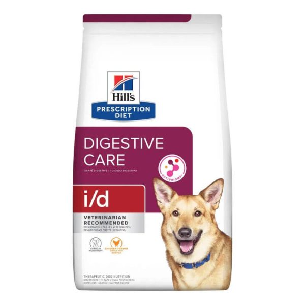 <strong>Hills Dieta Medicada</strong> i/d Digestive Care, Alimento Seco para Perros Cuidado Digestivo, bolsa de 3.85 kg <strong>Vence: 06-2025</strong>