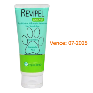 <strong>Agener Uniao</strong> Revipel Pocket, Crema Hidratante para Perros y Gatos, 70 gr (Vence: 07-2025)