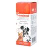Transimed Solución Tópica y Ótica, Tratamiento Dermatitis y Otitis para Perros y Gatos, frasco de 15 ml