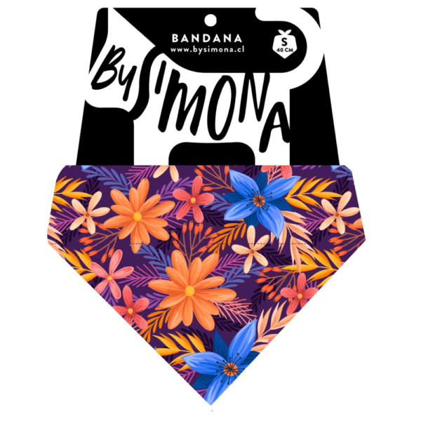 BY SIMONA BANDANA CON CHIPORRO FLOWERS