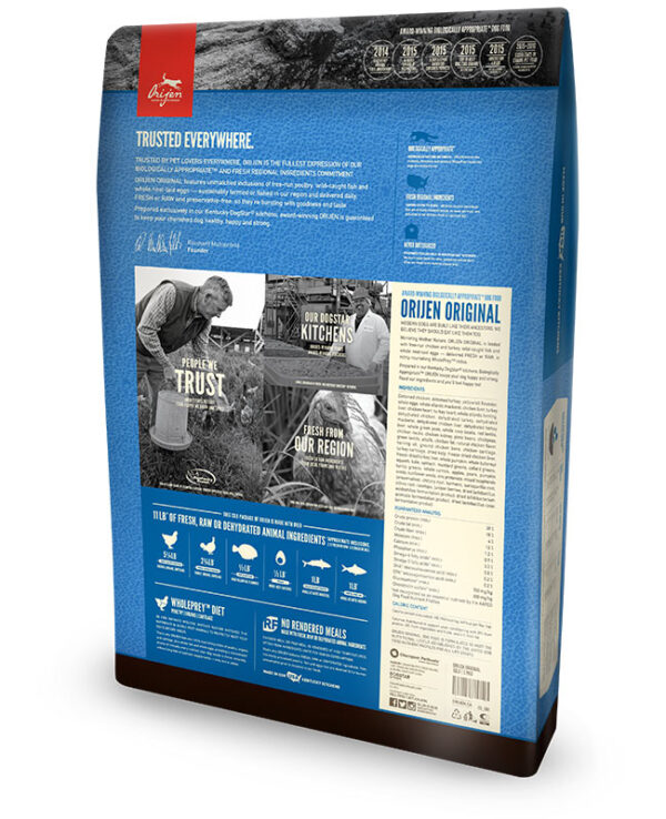 <strong>ORIJEN</strong> Original Alimento Seco para Perros, bolsa de 2-5,9-10,6 kg - Imagen 2