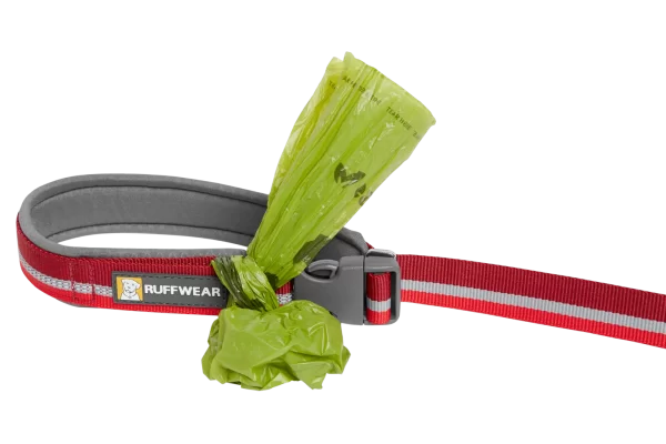 <strong>Ruffwear</strong> Crag Cindercone Red, Correa Reflectante de Polyester Duradero y Resistente para Perros, Medidas: 1,1 a 1,8 mt de largo, 19 mm de ancho - Imagen 6