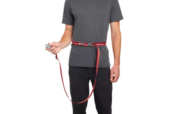 <strong>Ruffwear</strong> Crag Cindercone Red, Correa Reflectante de Polyester Duradero y Resistente para Perros, Medidas: 1,1 a 1,8 mt de largo, 19 mm de ancho - Imagen 8