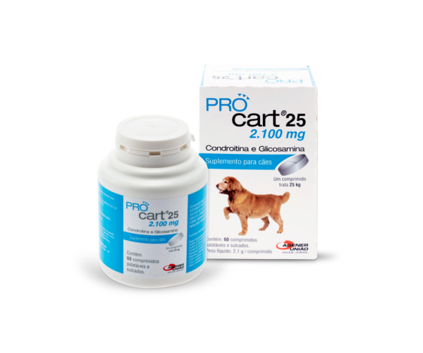 Agener Uniao Procart 25 - 2100 Mg - 60 Comprimidos
