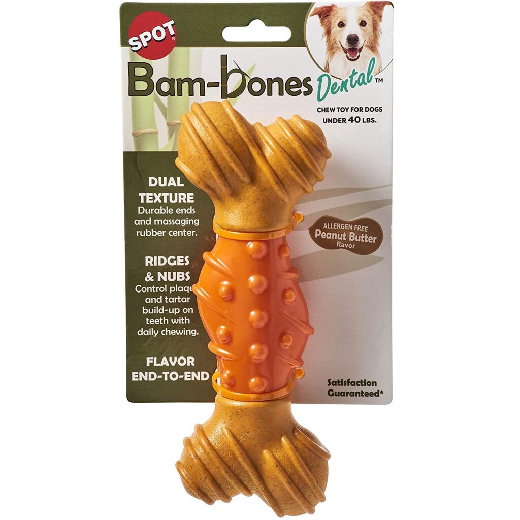 SPOT BAM-BONES DENTAL SABOR MANTEQUILLA DE MANI