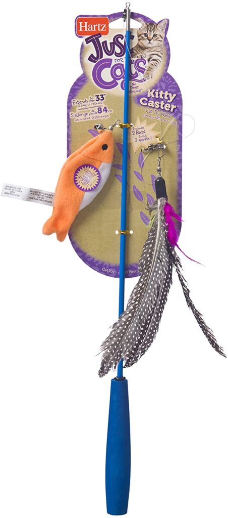 HARTZ KITTY CASTER CAT TOY JUGUETE