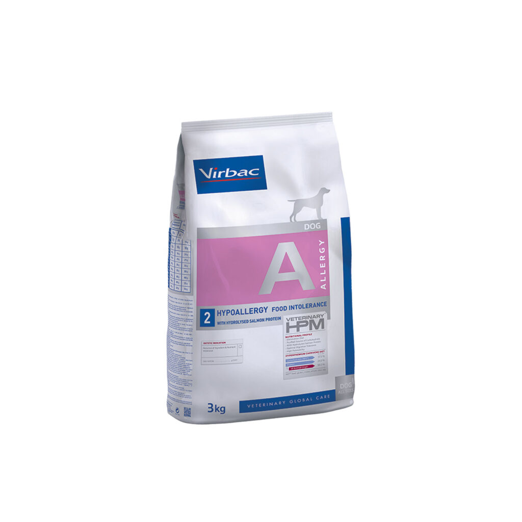 <strong>Virbac HPM</strong> A2 Hypoallergy A2, Alimento Seco para Perros Intolerancia Alimentaria, bolsa de 3-12 kg