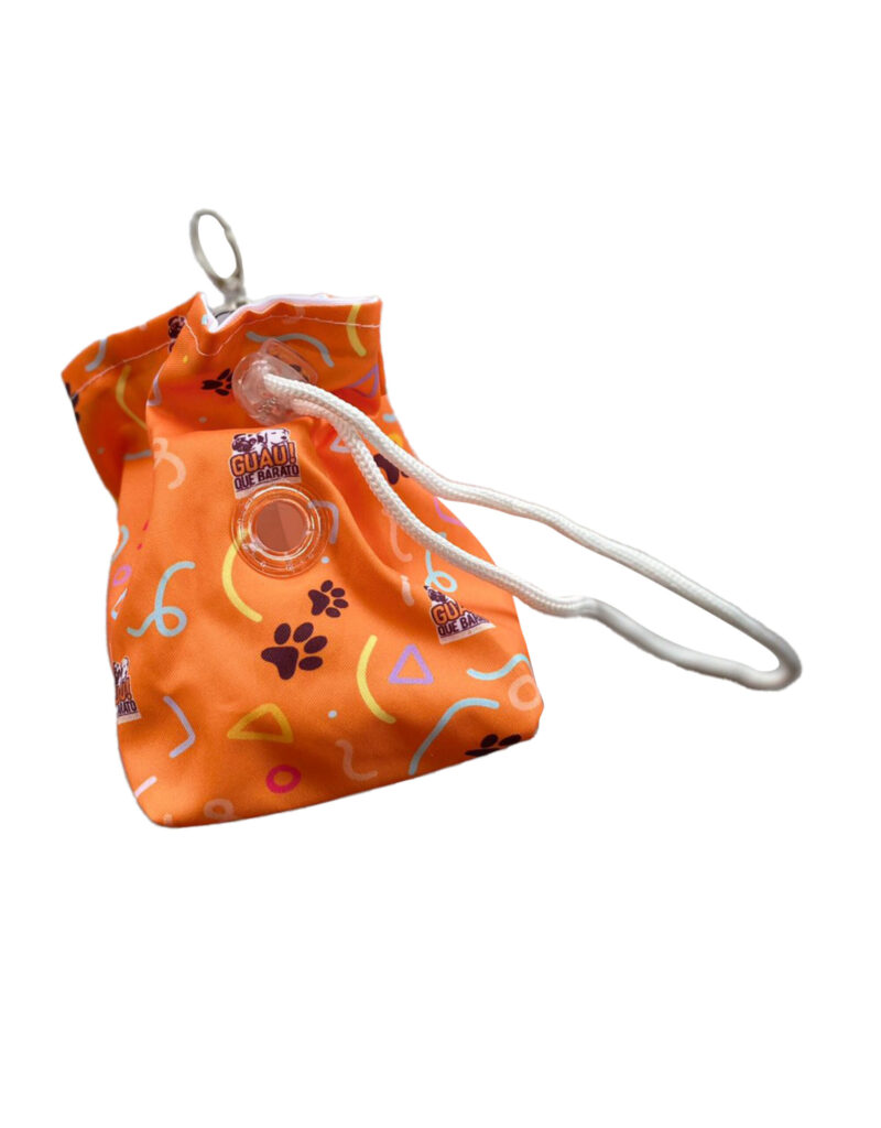 <strong>Guau!</strong> Porta Snacks, Premios y Bolsas, Diseño Guau!, de tela