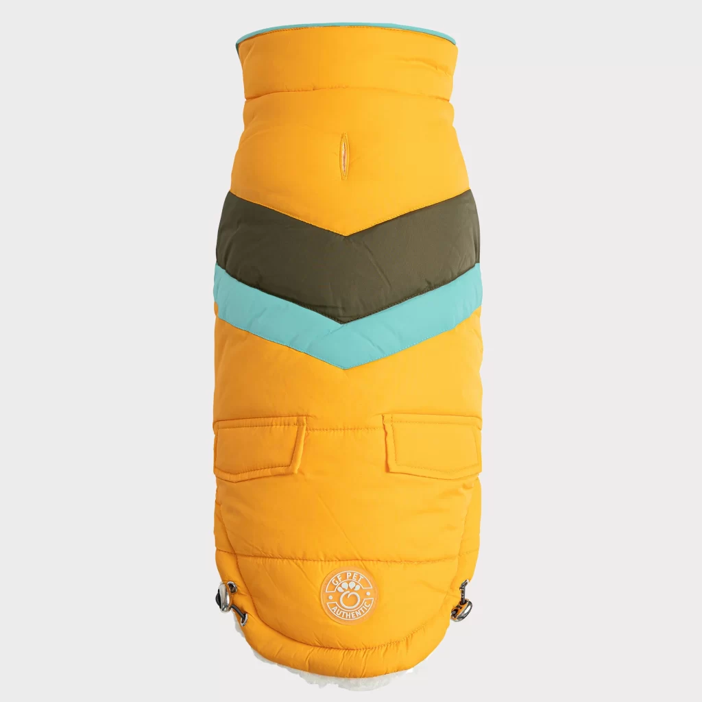 GF PET CHAQUETA ALPINE PUFFER AMARILLO