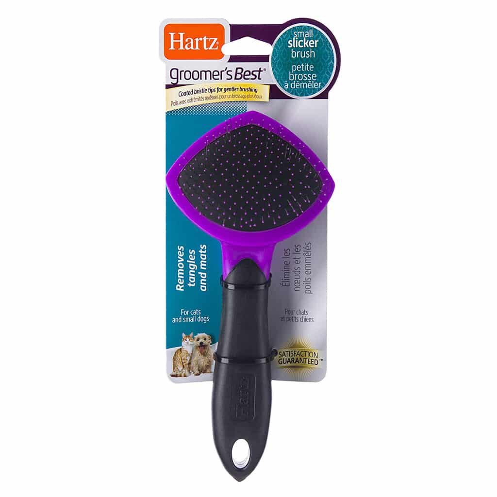HARTZ CEPILLO GROOMER SMALL SLICKER BRUSH FOR CATS AND SMALL DOGS