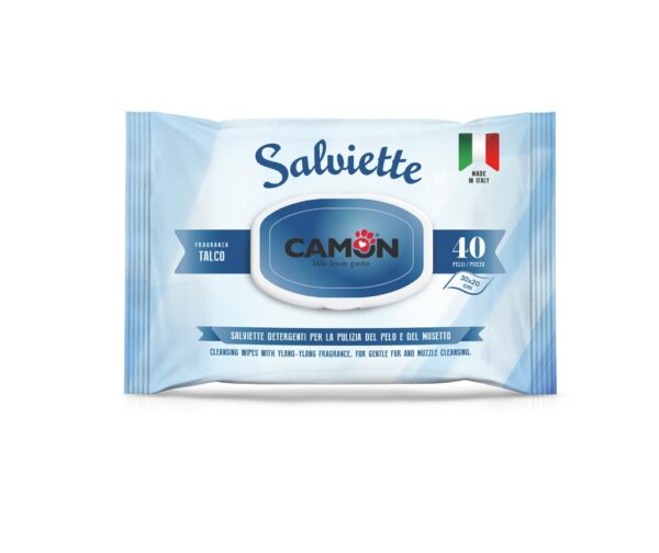 CAMON SALVIETTE TOALLITAS HÚMEDAS TALCO
