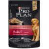 Purina Pro Plan Alimento Húmedo para Perros Adultos, Carne, pouch de 100 gr