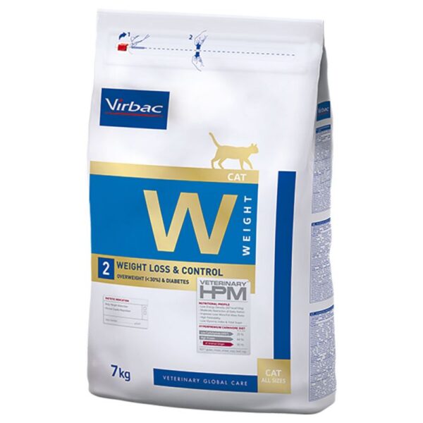 VIRBAC HPM CAT W2 WEIGHT LOSS AND CONTROL 1.5 KG