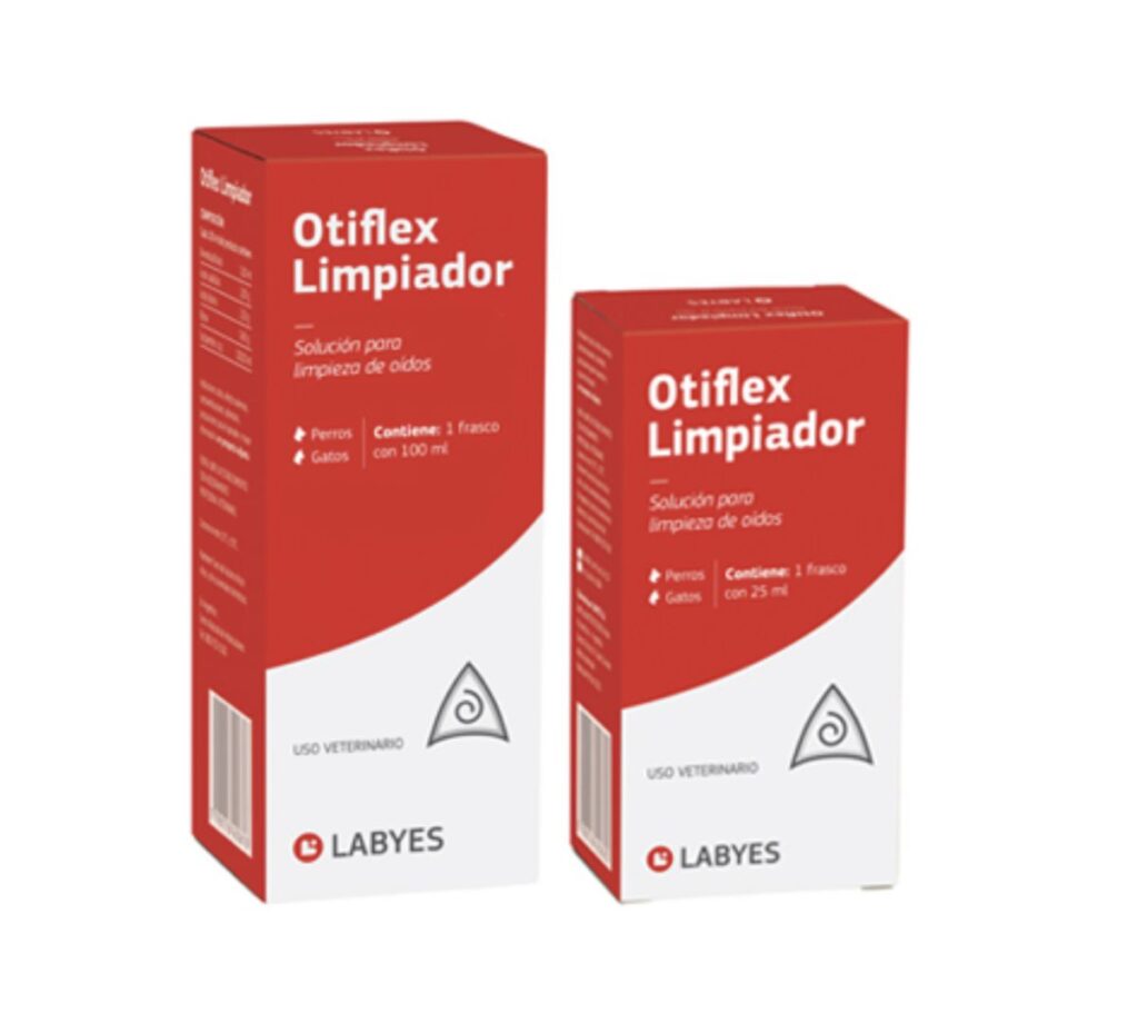 <strong>Otiflex</strong> Solución Ótica, Limpieza de Oídos para Perros y Gatos, frasco de 25-100 ml