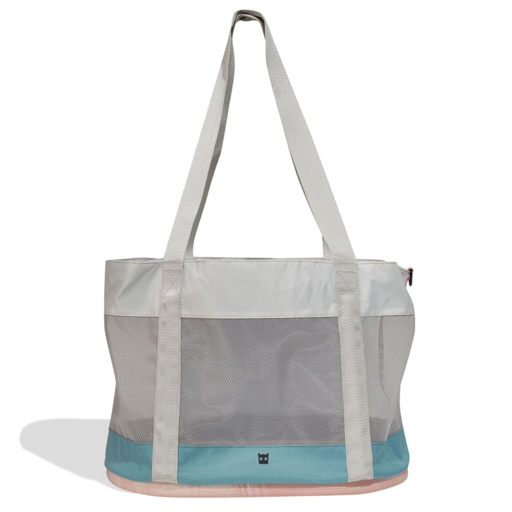 <strong>Zee.Cat</strong> Carrier Kombucha, Bolso Transportador para Gatos, Gris/Celeste