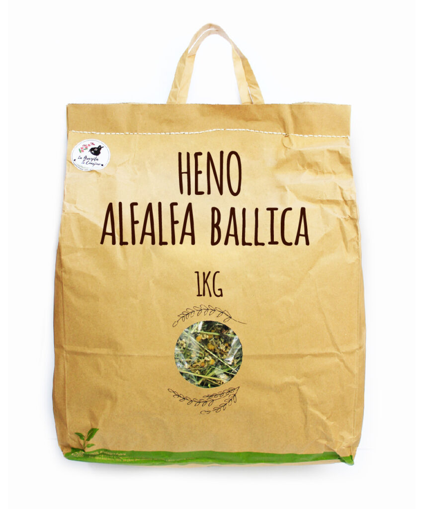 LA GRANJITA DE CONEJINO HENO ALFALFA BALLICA 1 KG