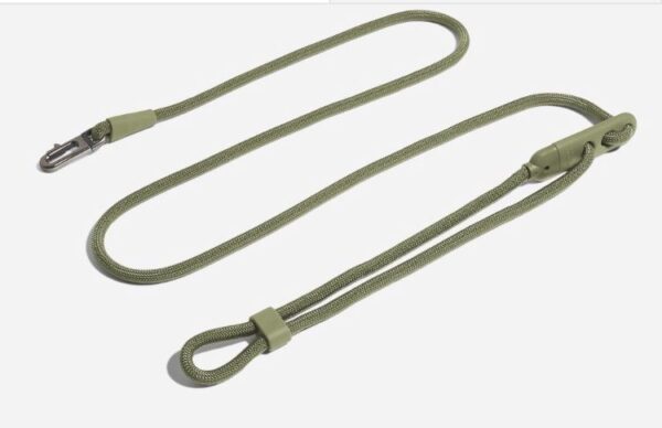 <strong>Zeedog</strong> Hands Free Army Green, Correa Manos Libres de Polyester Suave para Perros, Medidas: 120 a 240 cm de largo