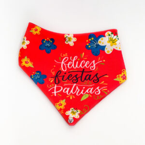 <strong>Mr. Paolo</strong> Bandana Fiestas Patrias para Mascotas, Tallas XS‑L
