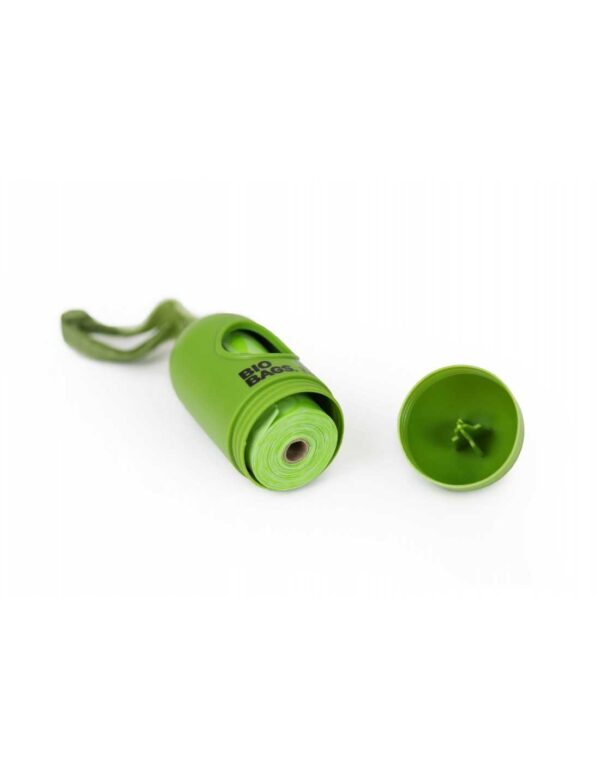 <strong>Biobags</strong> Dispensador de Bolsas Compostables para Heces con Rollo Incluido, 15 bolsas - Imagen 4