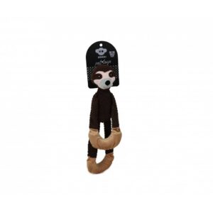 <strong>BRNX</strong> Perezoso con Cuerda Interna y Chirriador para Perros Grandes (54 cm)