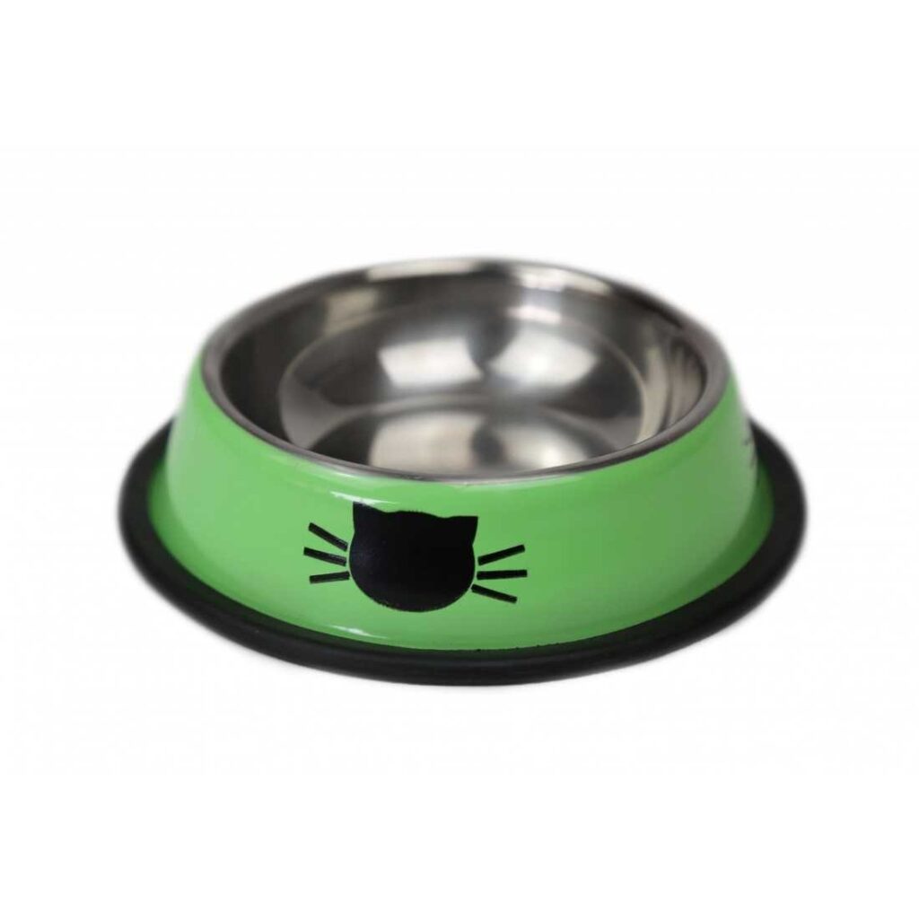 BRNX PLATO VERDE AC. INOX 15.5 CM