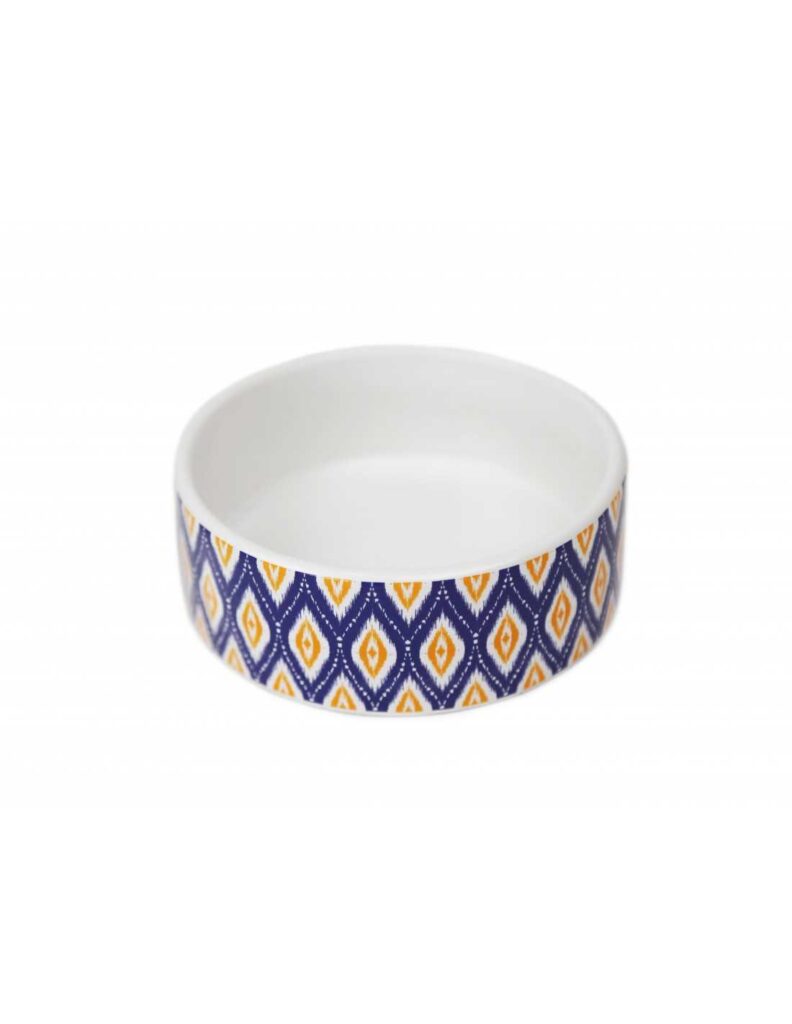 BRNX PLATO CERAMICA VINTAGE AZUL
