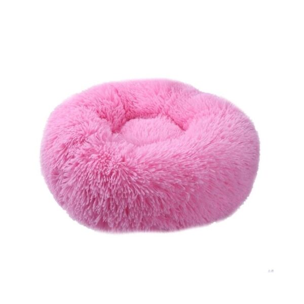 <strong>Marben Pets</strong> Cama Antiestrés Rosado para Perros y Gatos, Felpa Suave, Tallas XS‑XXL