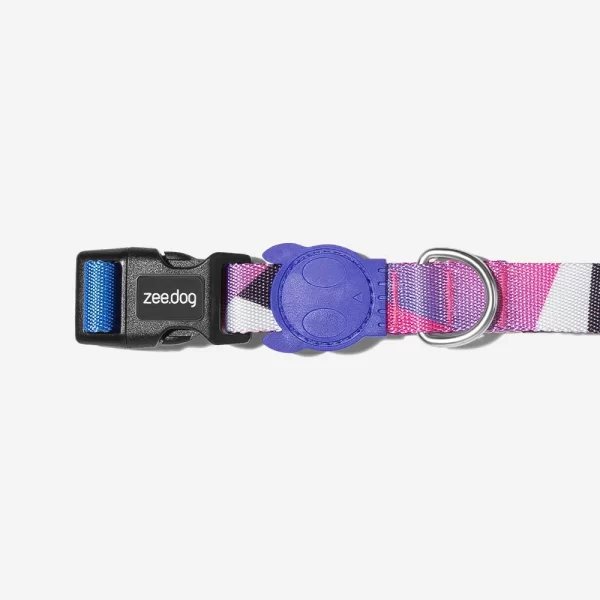 <strong>Zeedog</strong> Midnight, Collar Ajustable de Polyester para Perros, Tallas: XS, S, M, L - Imagen 2