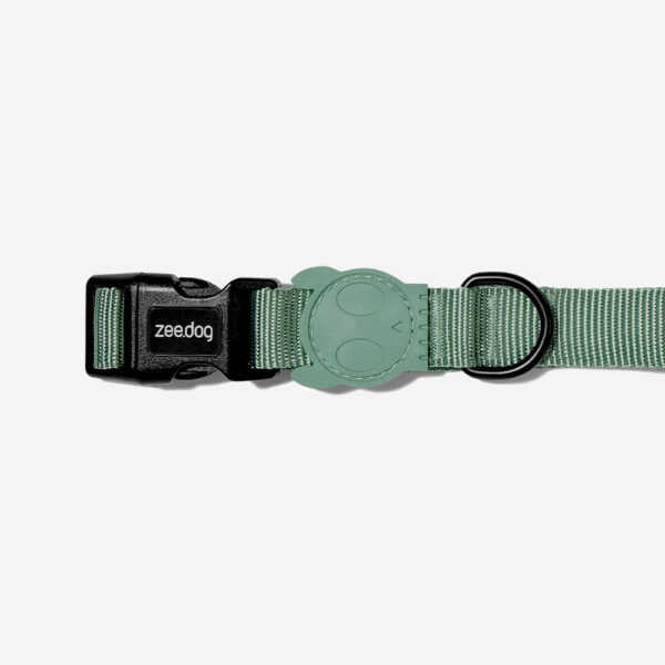 <strong>Zeedog</strong> Army Green, Collar Ajustable de Polyester para Perros, Tallas: XS, S, M, L - Imagen 2