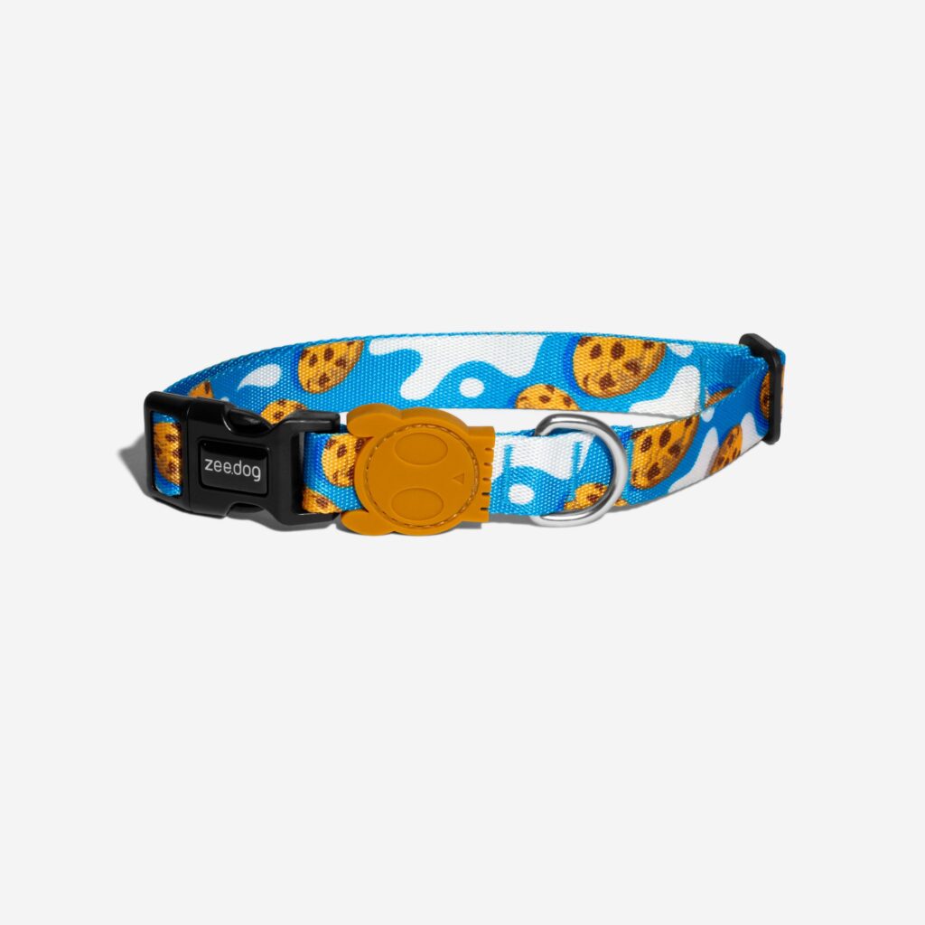 <strong>Zeedog</strong> Milky, Collar Ajustable de Polyester para Perros, Tallas: XS, S, M, L