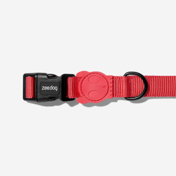 <strong>Zeedog</strong> Neon Coral, Collar Ajustable de Polyester para Perros, Tallas: XS, S, M, L - Imagen 2