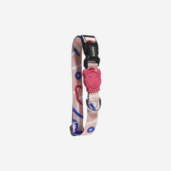 <strong>Zee.Dog</strong> Pinna, Collar Ajustable de Polyester para Perros, Tallas: XS, S, M, L