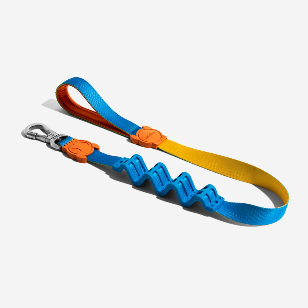 <strong>Zeedog</strong> Ruff Leash Aziza, Correa Anti-Tirones de Polyester Suave de Alta Resistencia para Perros, Tallas: S, L